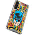 DC Comics Batman Mask Vintage Pattern Galaxy S24 FE Clear Case
