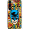 DC Comics Batman Mask Vintage Pattern Galaxy S24 Skin