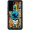 DC Comics Batman Mask Vintage Pattern Galaxy S24 Waterproof Case