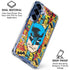 DC Comics Batman Mask Vintage Pattern Galaxy S25 Plus Clear Case
