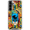 DC Comics Batman Mask Vintage Pattern Galaxy S26 Clear Case