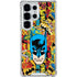 DC Comics Batman Mask Vintage Pattern Galaxy S26 Ultra Clear Case