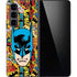 DC Comics Batman Mask Vintage Pattern Galaxy Z Fold5 5G Skin