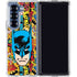 DC Comics Batman Mask Vintage Pattern Galaxy Z Fold6 Clear Case