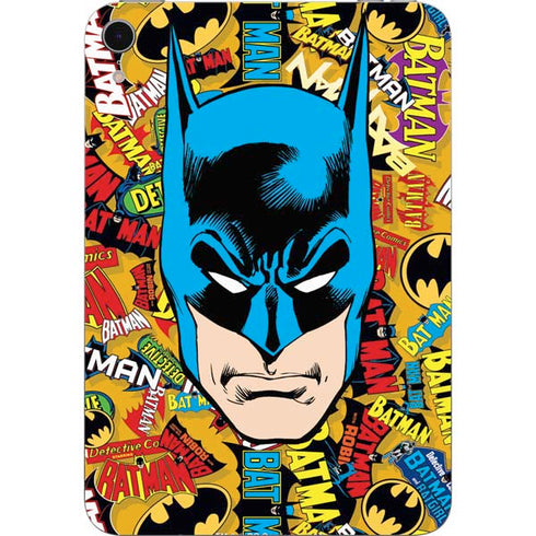 DC Comics Batman Mask Vintage Pattern Apple iPad Mini Skin