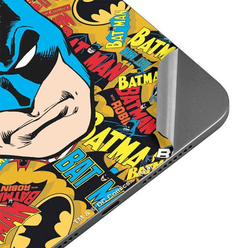 DC Comics Batman Mask Vintage Pattern Apple iPad Mini Skin