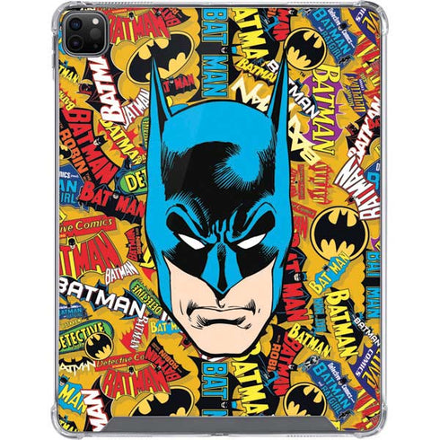DC Comics Batman Mask Vintage Pattern iPad Cases