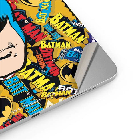DC Comics Batman Mask Vintage Pattern iPad Pro 13in M4 (2024) Skin
