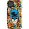 DC Comics Batman Mask Vintage Pattern iPhone 11 Impact Case