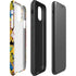 DC Comics Batman Mask Vintage Pattern iPhone 11 Pro Max Impact Case