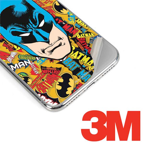 DC Comics Batman Mask Vintage Pattern iPhone 11 Pro Skin