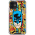 DC Comics Batman Mask Vintage Pattern iPhone 12 Clear Case