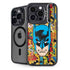 DC Comics Batman Mask Vintage Pattern iPhone 13 Pro Max Kickstand Case