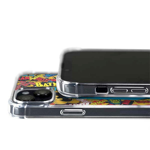 DC Comics Batman Mask Vintage Pattern iPhone 14 MagSafe Case