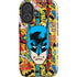 DC Comics Batman Mask Vintage Pattern iPhone 16 Plus Impact Case