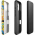 DC Comics Batman Mask Vintage Pattern iPhone 16 Plus Impact Case