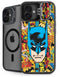 DC Comics Batman Mask Vintage Pattern iPhone 16 Plus Kickstand Case