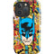 DC Comics Batman Mask Vintage Pattern iPhone 16 Pro Impact Case