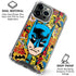 DC Comics Batman Mask Vintage Pattern iPhone 16 Pro Max Clear Case