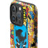 DC Comics Batman Mask Vintage Pattern iPhone 16 Pro Max Impact Case