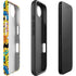 DC Comics Batman Mask Vintage Pattern iPhone 16e Impact Case