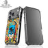 DC Comics Batman Mask Vintage Pattern iPhone 18 Pro Clear Case