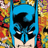 DC Comics Batman Mask Vintage Pattern iPhone XR Pro Case