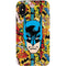 DC Comics Batman Mask Vintage Pattern iPhone XS Pro Case