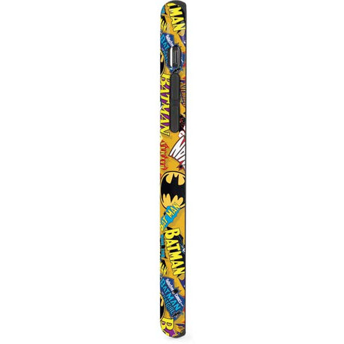 DC Comics Batman Mask Vintage Pattern iPhone XS Pro Case