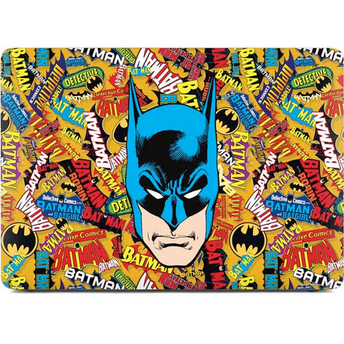 DC Comics Batman Mask Vintage Pattern Apple MacBook Air Skin