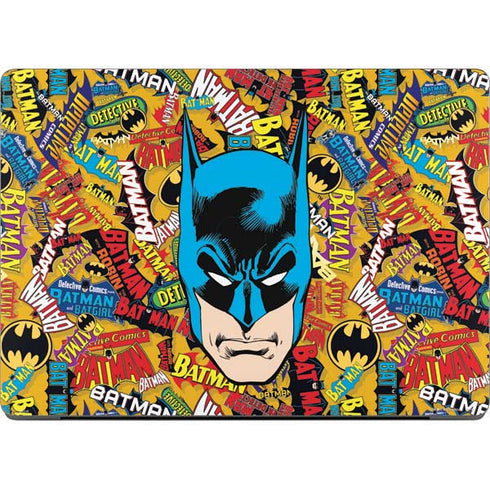 DC Comics Batman Mask Vintage Pattern Apple MacBook Pro 14-inch Skin