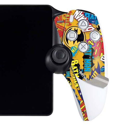 DC Comics Batman Mask Vintage Pattern PlayStation Portal Remote Player Skin