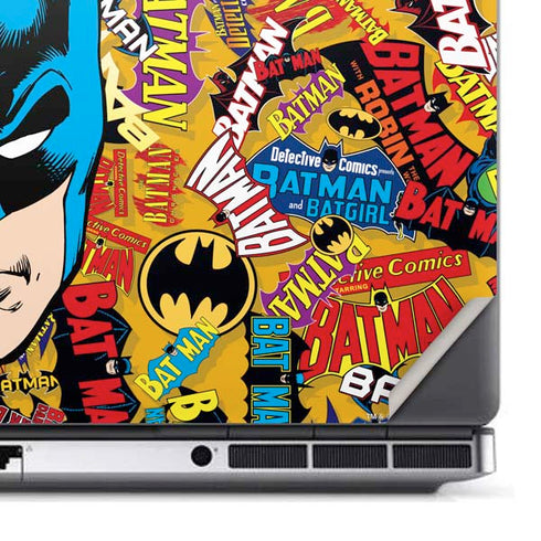 DC Comics Batman Mask Vintage Pattern Dell Precision Skin