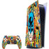 DC Comics Batman Mask Vintage Pattern PlayStation PS5 Skins
