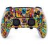 DC Comics Batman Mask Vintage Pattern PS5 DualSense Edge Pro Controller Skin