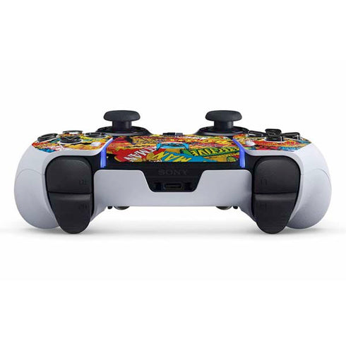 DC Comics Batman Mask Vintage Pattern PS5 DualSense Edge Pro Controller Skin