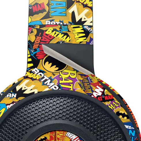 DC Comics Batman Mask Vintage Pattern Razer Kraken X Skin