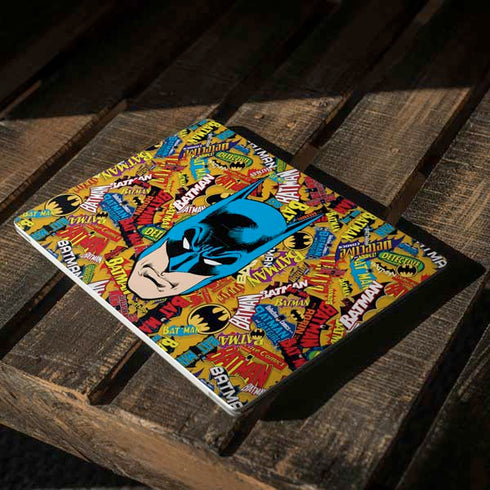 DC Comics Batman Mask Vintage Pattern Surface Laptop 3 13.5in Skin