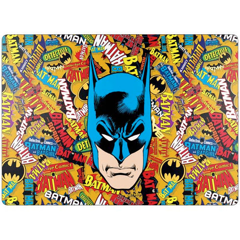 DC Comics Batman Mask Vintage Pattern Surface Laptop 7 13.8in Skin