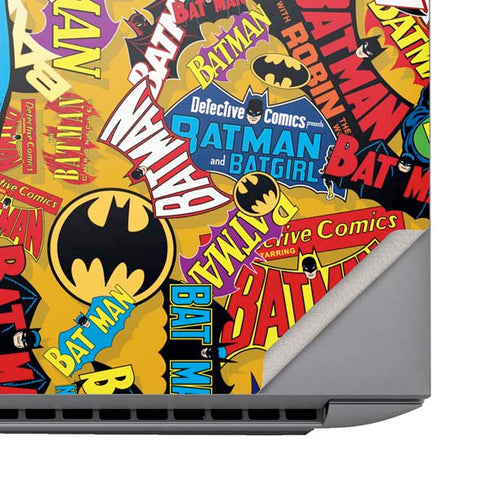 DC Comics Batman Mask Vintage Pattern HP ZBook Fury 16 G10 Skin