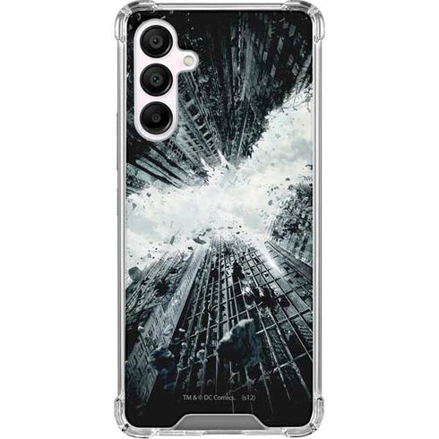 DC Comics Batman Dark Knight Rises Poster Galaxy A16 5G Clear Case