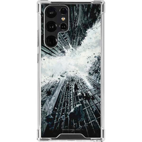 DC Comics Batman Dark Knight Rises Poster Galaxy S23 Ultra Clear Case