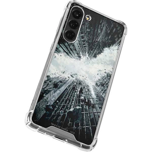 DC Comics Batman Dark Knight Rises Poster Galaxy S24 FE Clear Case