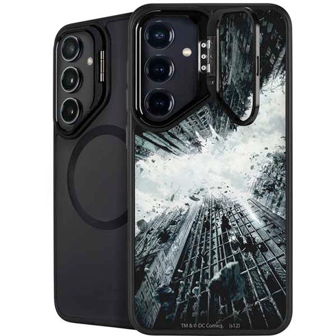 DC Comics Batman Dark Knight Rises Poster Galaxy S25 Plus Kickstand Case