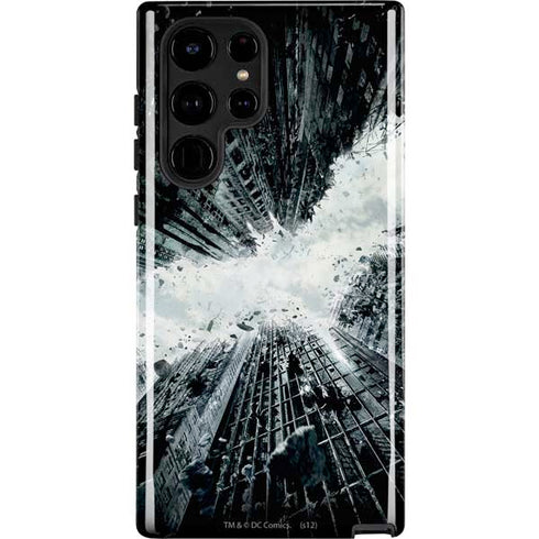 DC Comics Batman Dark Knight Rises Poster Galaxy S25 Ultra Impact Case