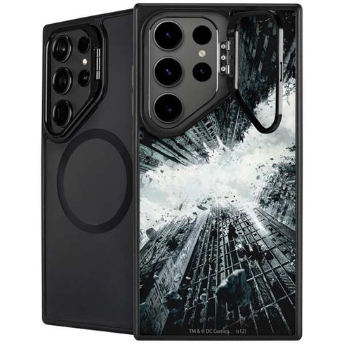 DC Comics Batman Dark Knight Rises Poster Galaxy S25 Ultra Kickstand Case