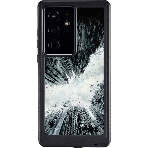 DC Comics Batman Dark Knight Rises Poster Galaxy S24 Ultra Waterproof Case