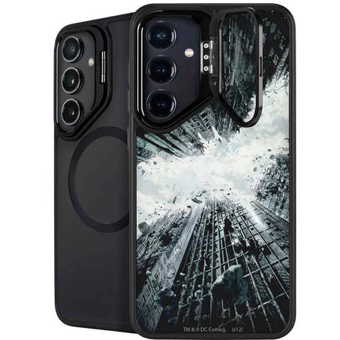 DC Comics Batman Dark Knight Rises Poster Galaxy S25 FE Kickstand Case