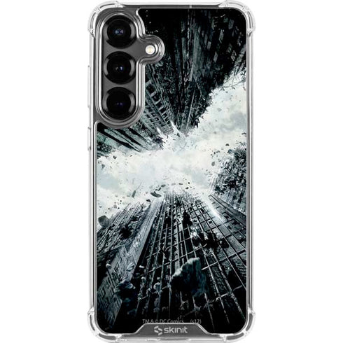DC Comics Batman Dark Knight Rises Poster Galaxy S26 Plus Clear Case