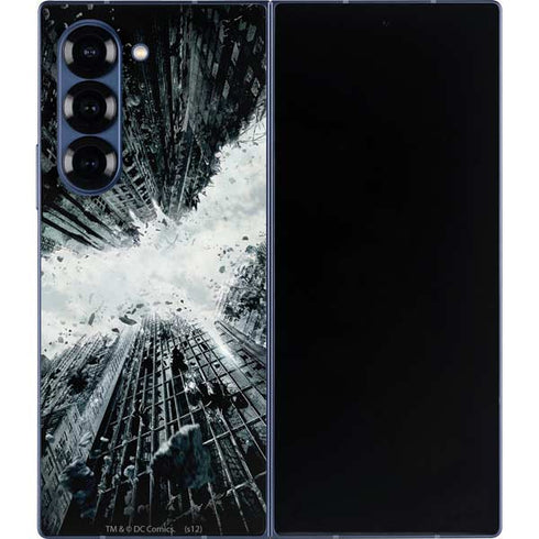 DC Comics Batman Dark Knight Rises Poster Galaxy Z Fold6 Skin